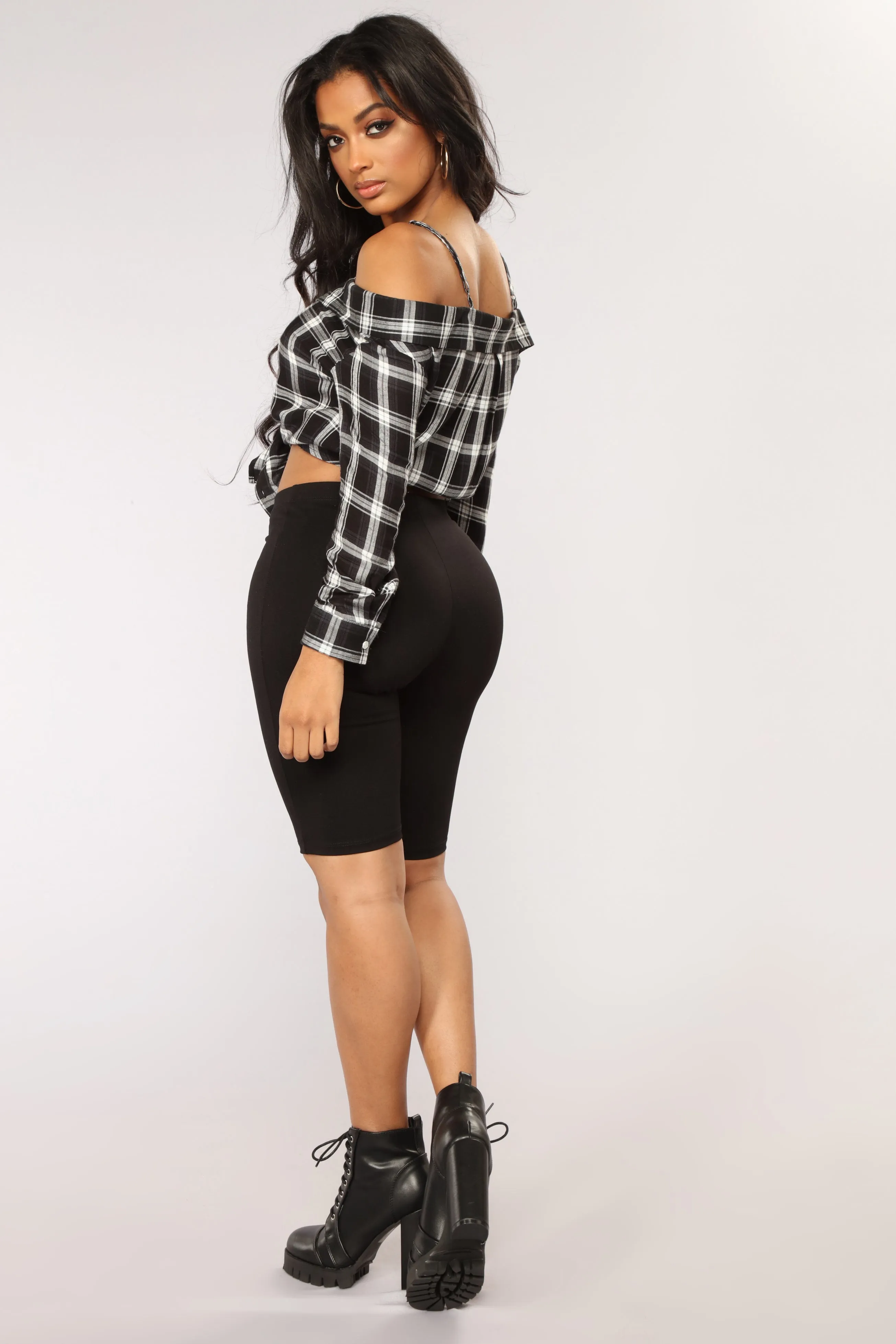 Almost Everyday Biker Shorts - Black
