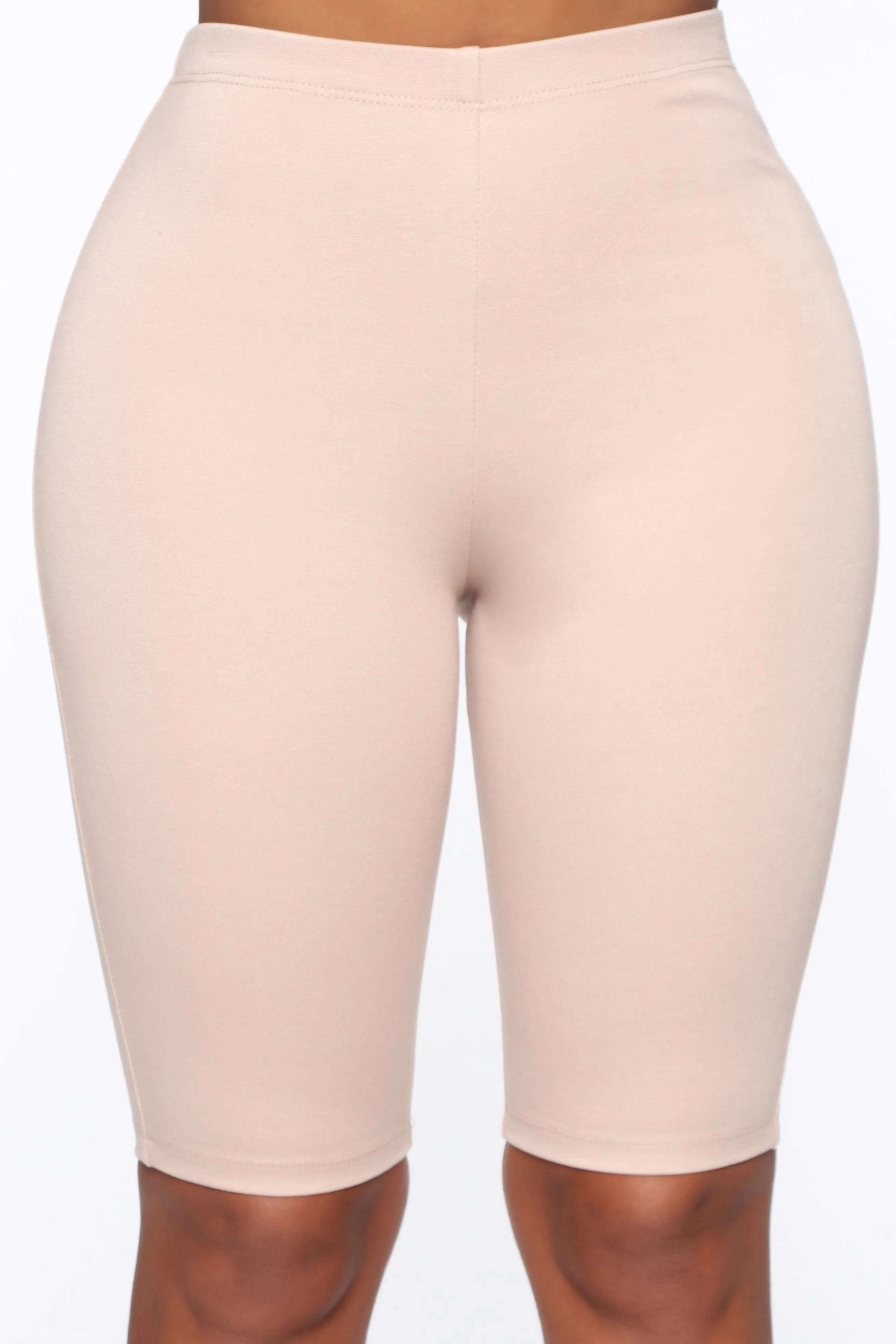 Almost Everyday Biker Shorts - Nude