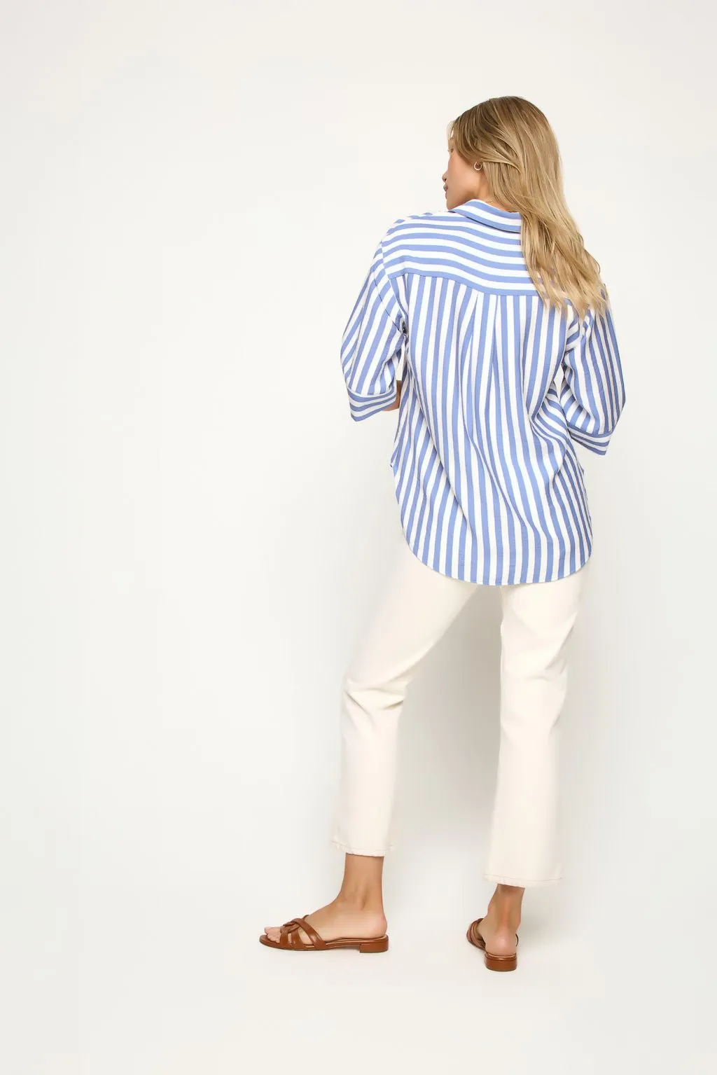 Azura 3/4 Sleeve V-Neck Shirt