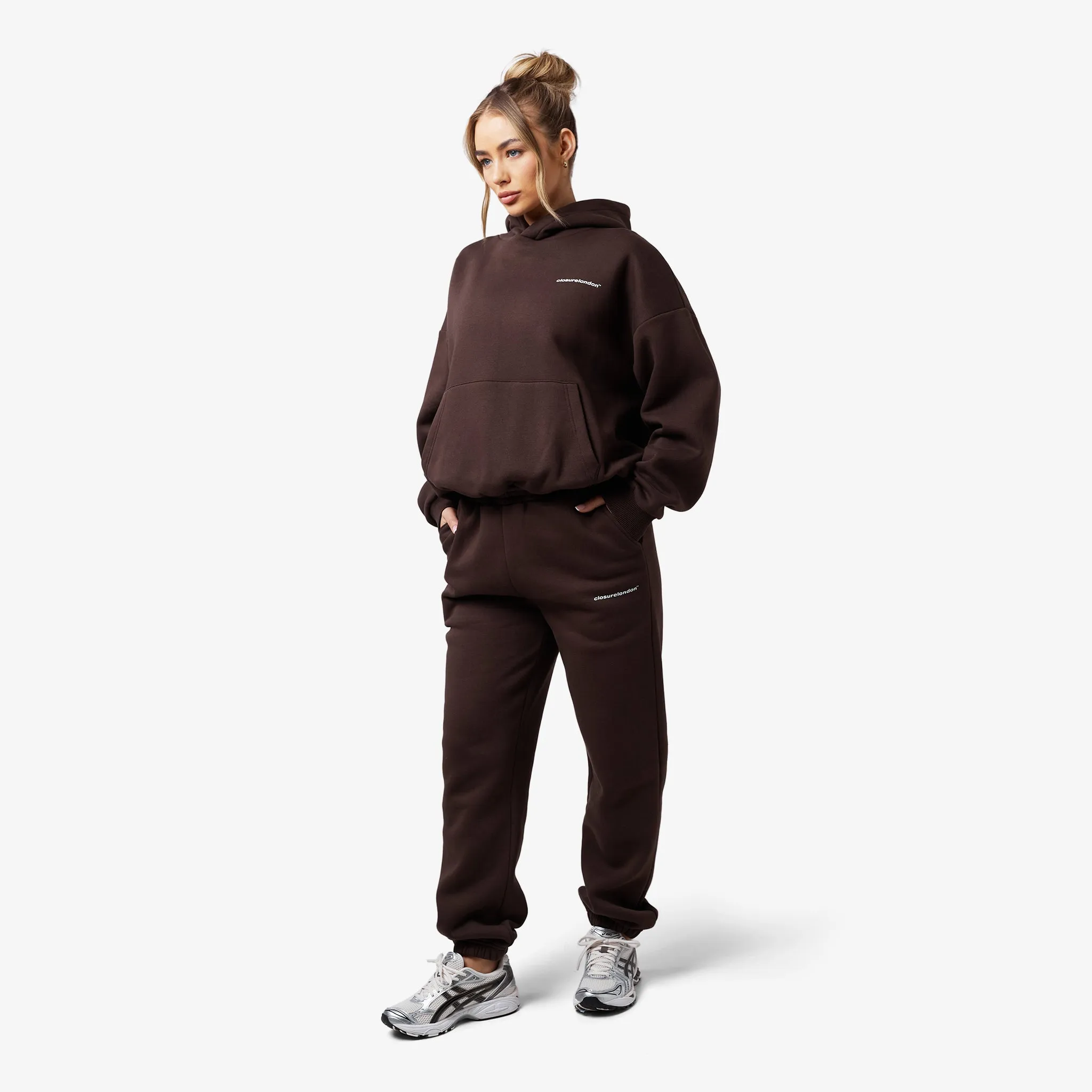 Core Logo Cuffed Jogger | Coffee