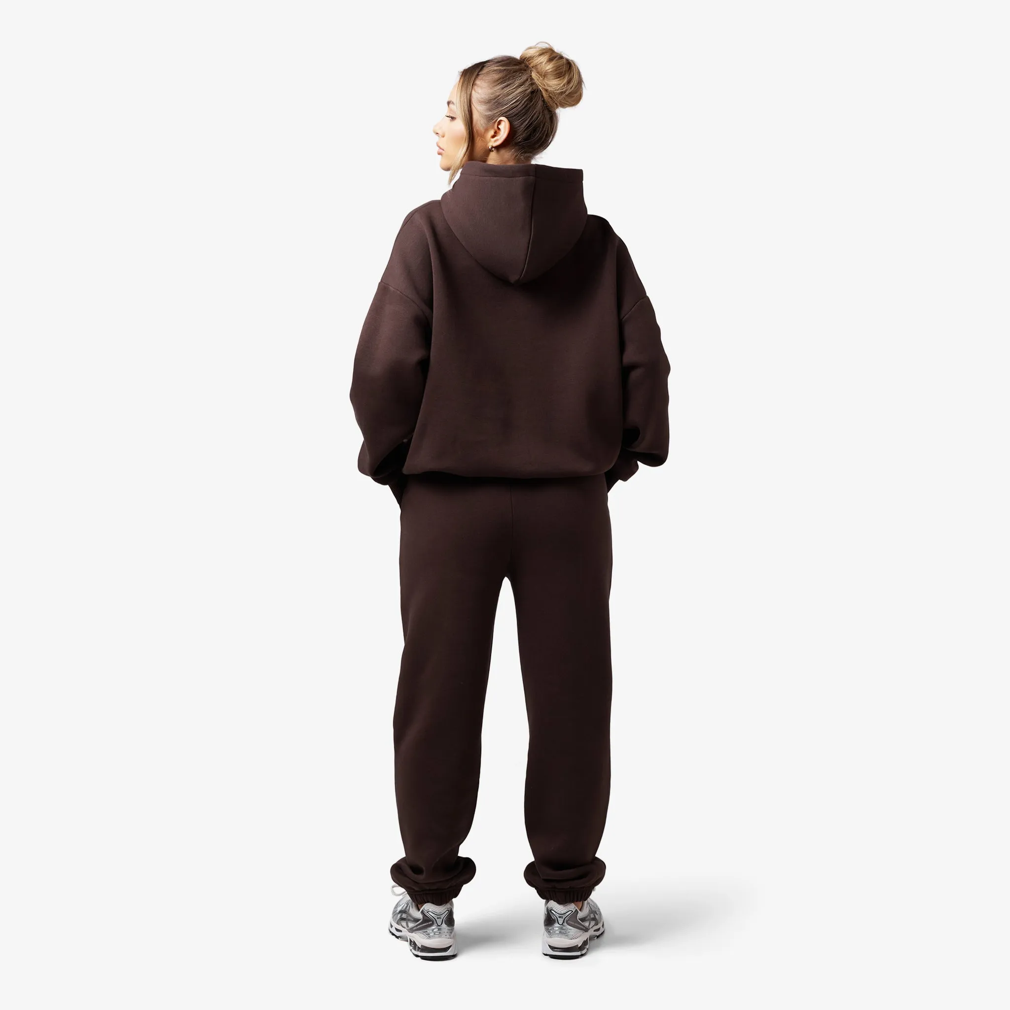Core Logo Cuffed Jogger | Coffee