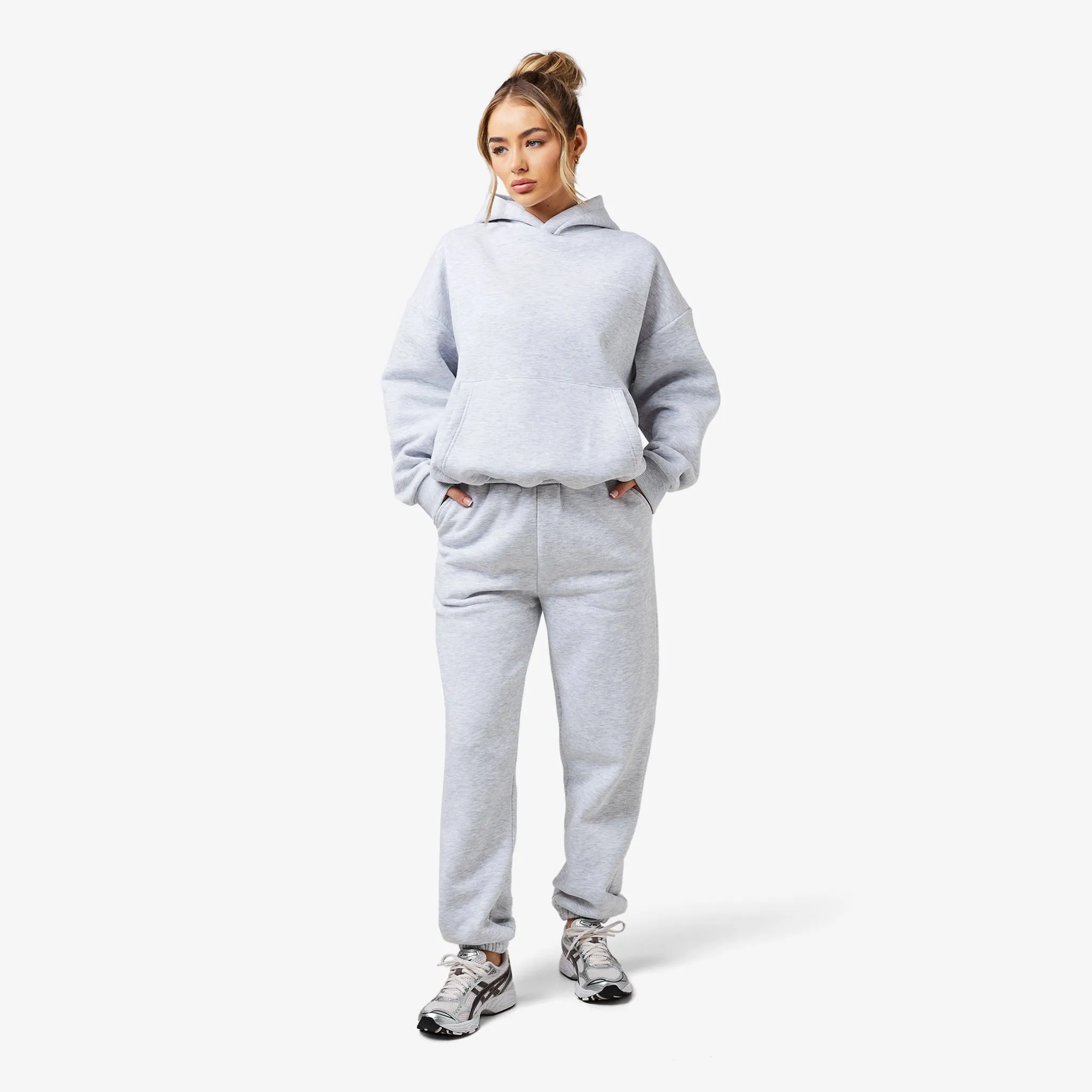 Core Logo Cuffed Jogger | Grey Marl