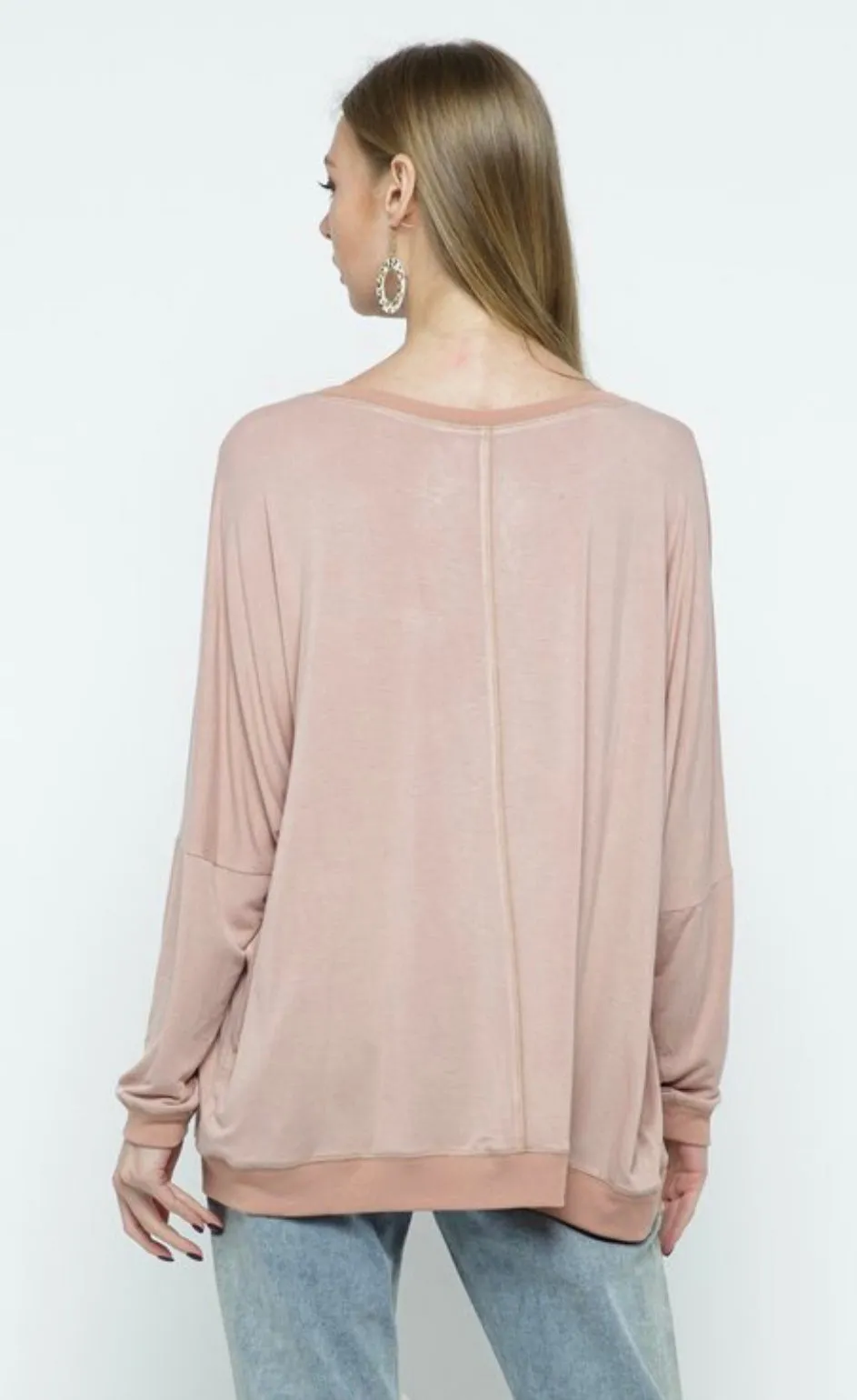 Darci Dolman Sleeve Pullover