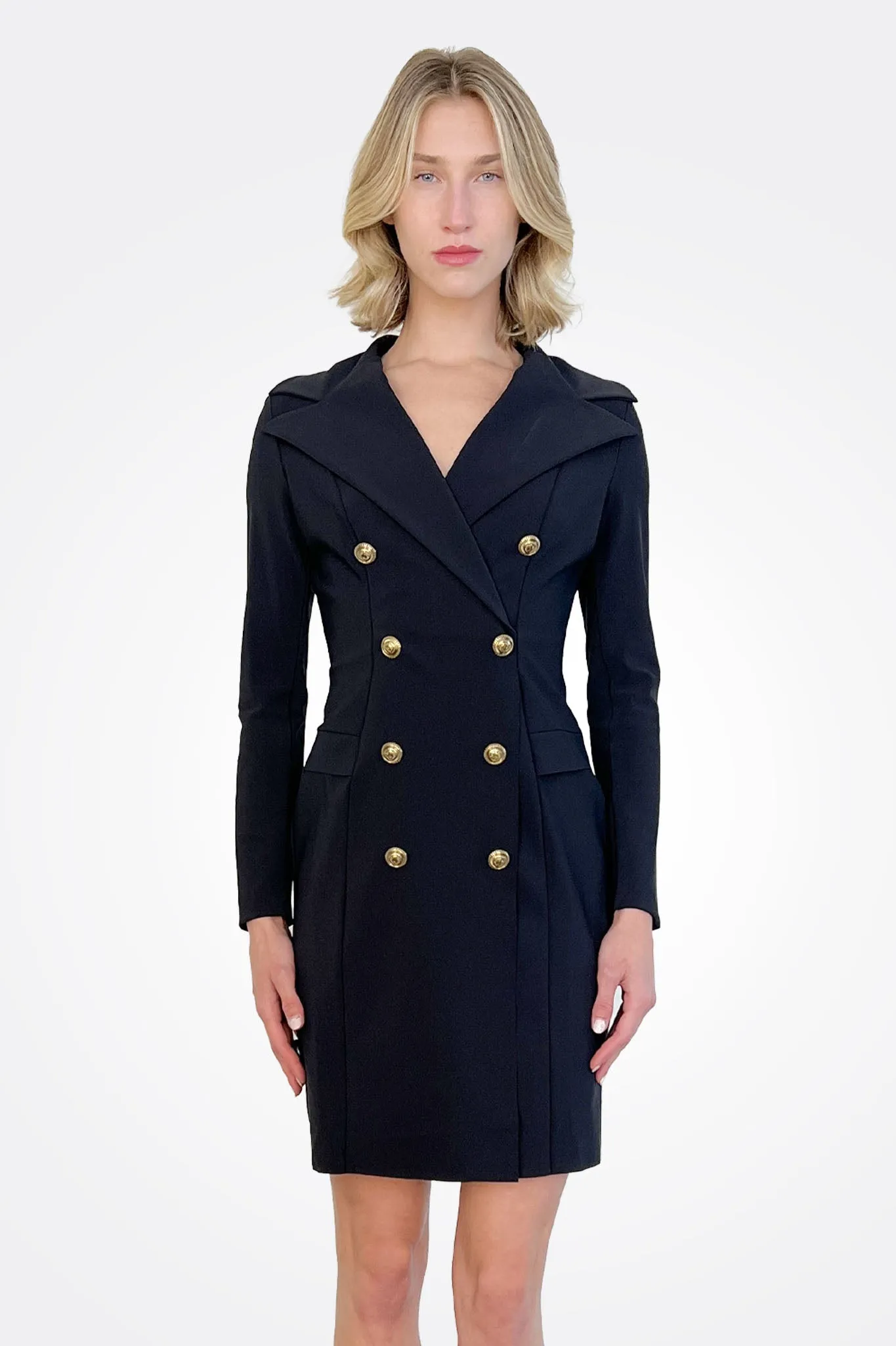Disma Jersey Dress - Black