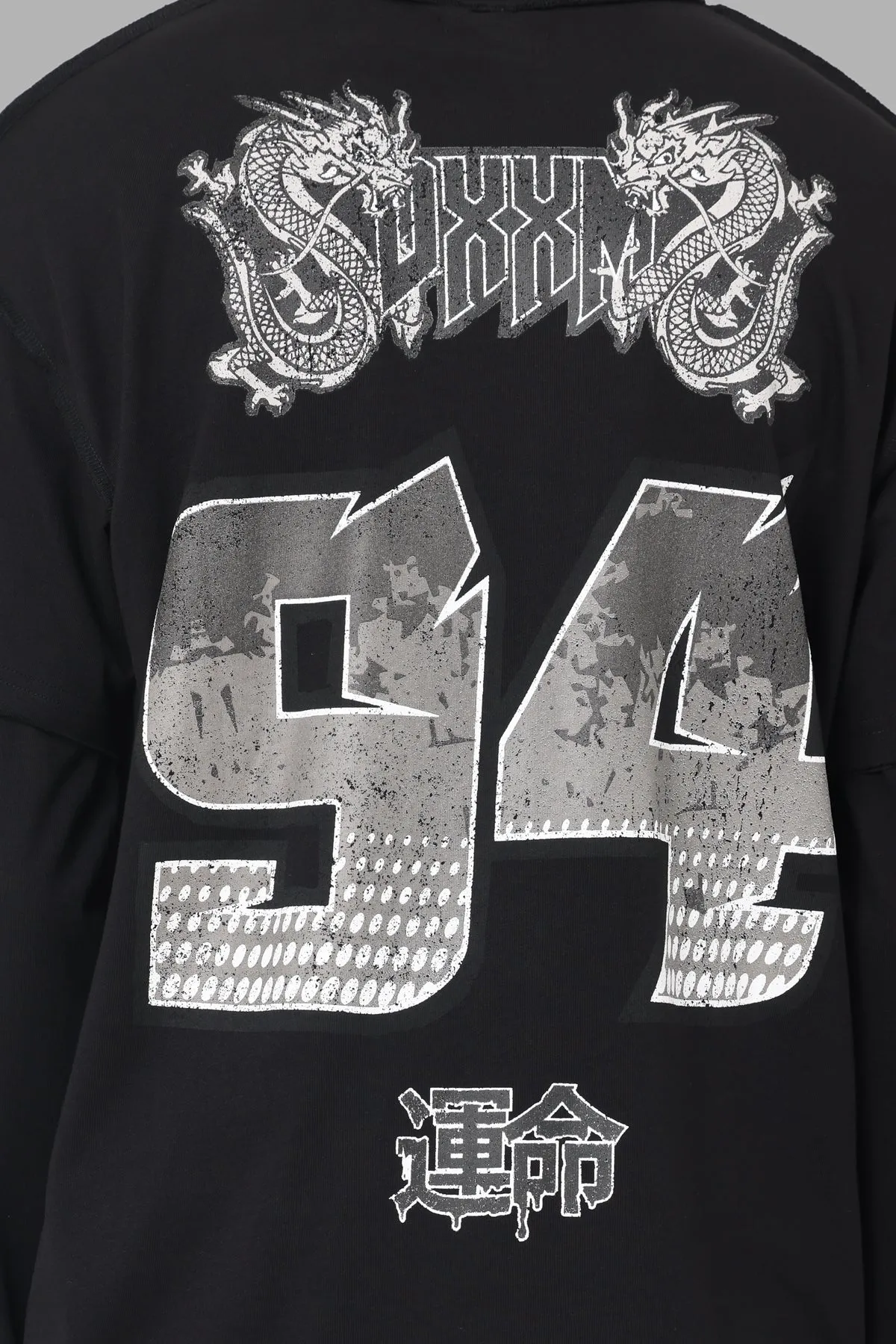 DXXMLife L-5 B Motor Sport Long Sleeve T-Shirt Black