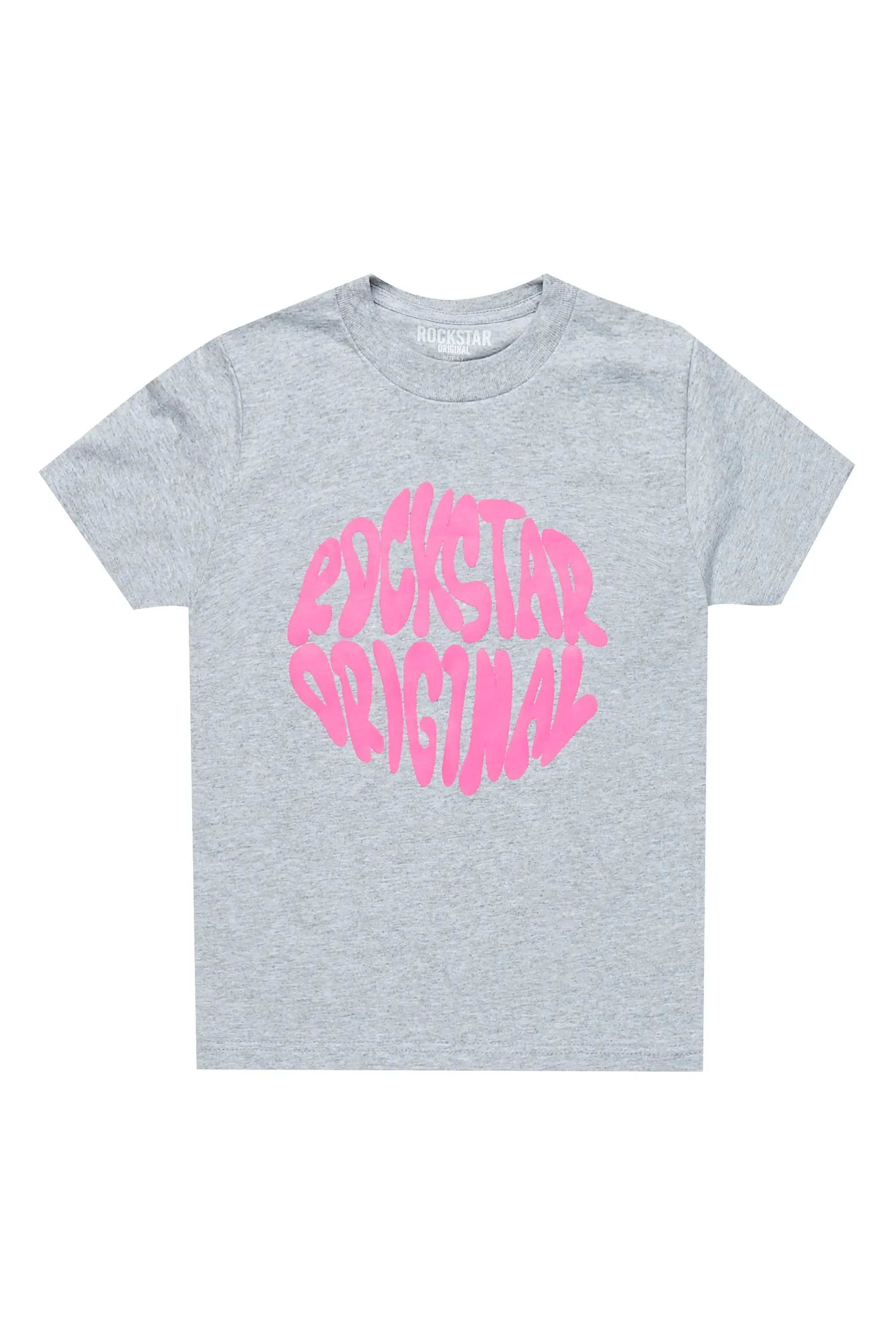 Girls Beena Grey Graphic T-Shirt