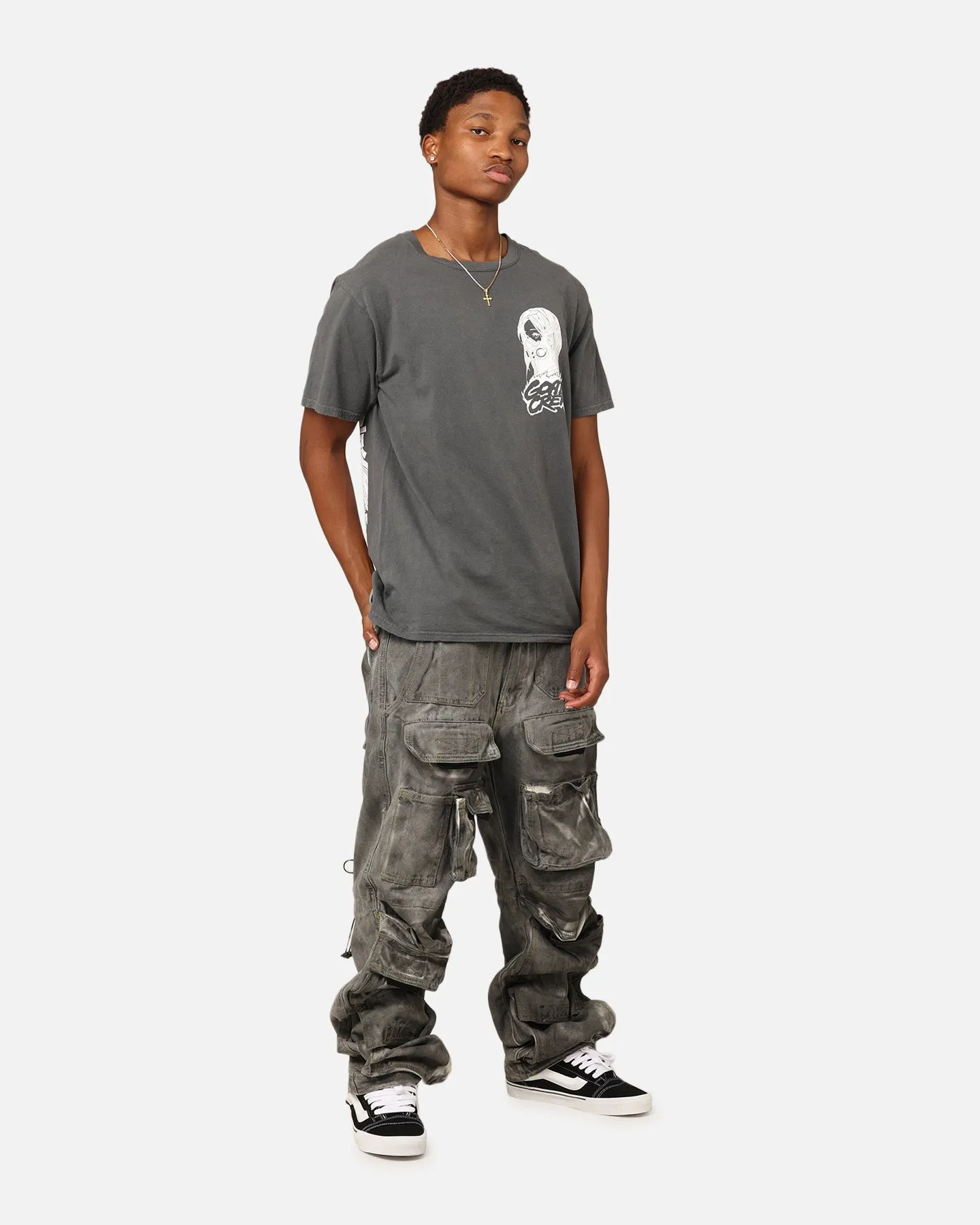 Goat Crew Lucyna T-Shirt Off Black
