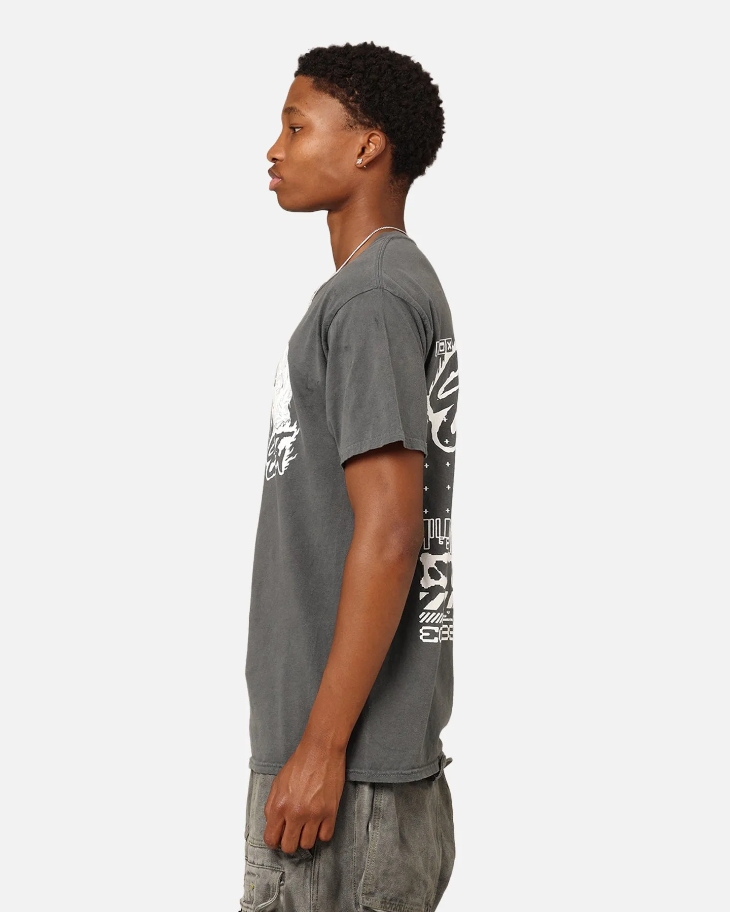 Goat Crew Lucyna T-Shirt Off Black