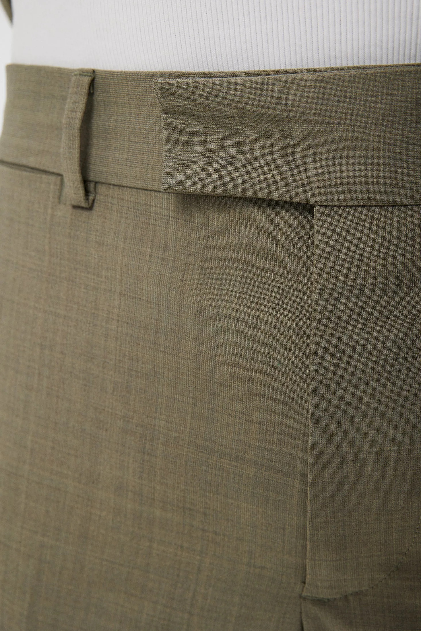Grant Bi-stretch Pants / Oil Green