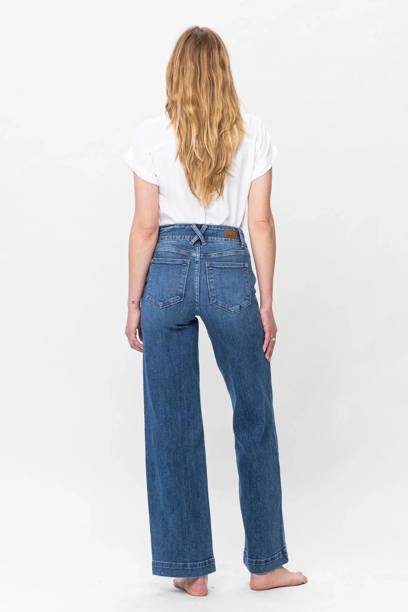 Judy Blue High Waist Double Button