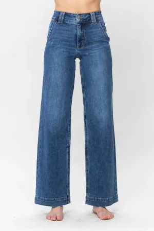 Judy Blue High Waist Double Button