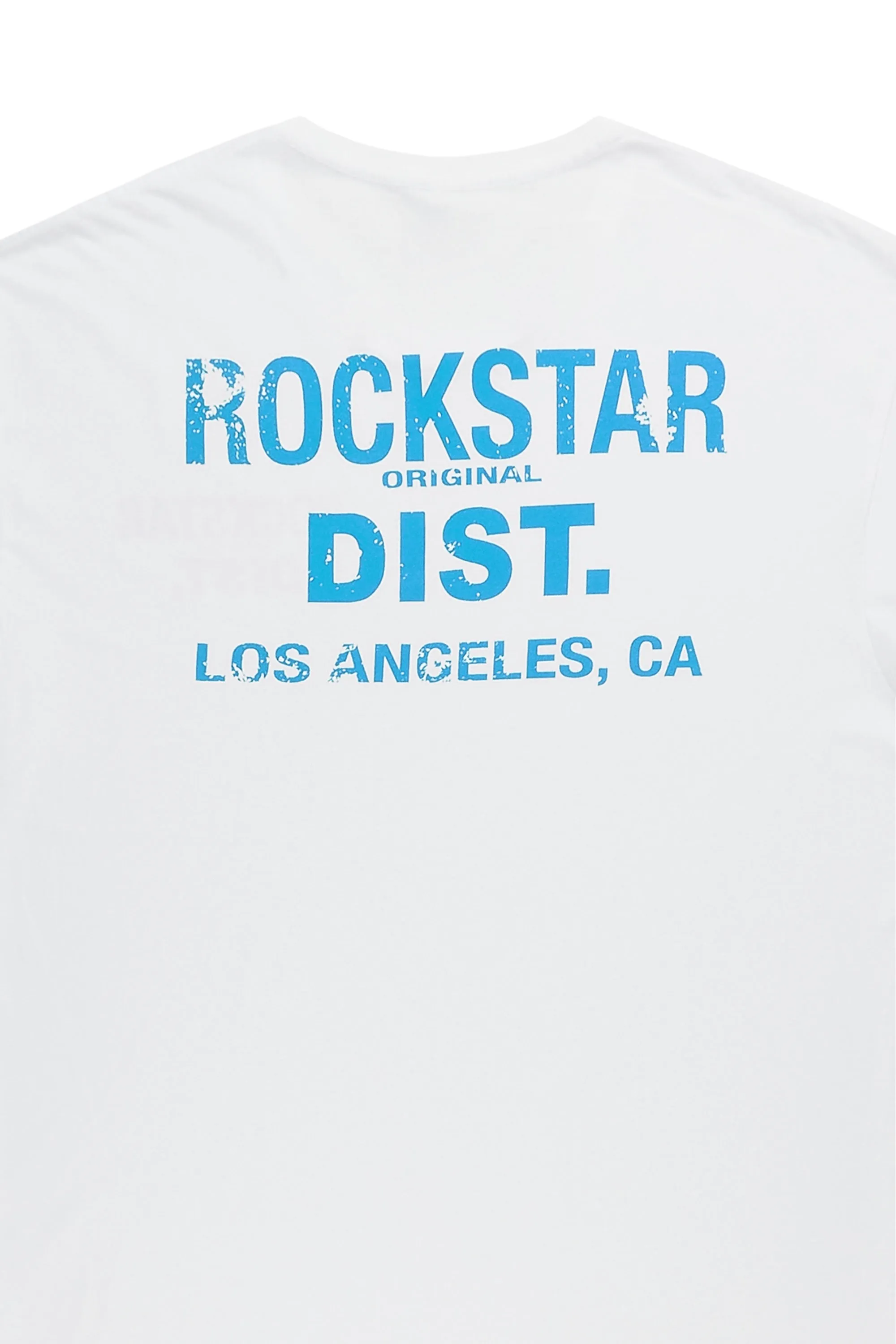 Lake White/Blue Graphic T-Shirt