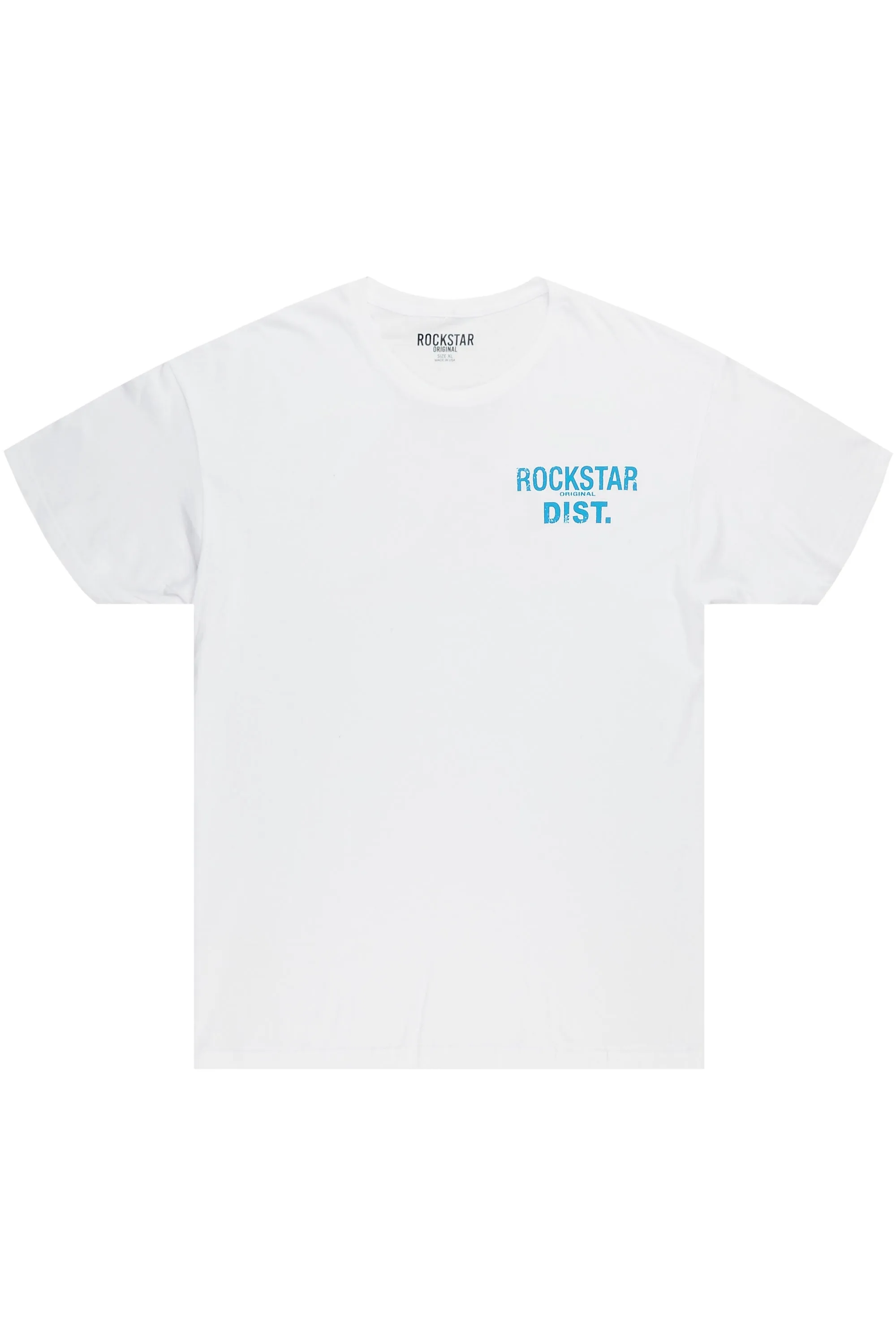 Lake White/Blue Graphic T-Shirt