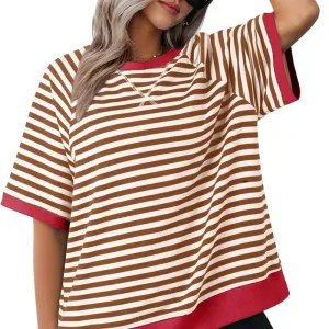 Lena™ | Casual Striped T-Shirt