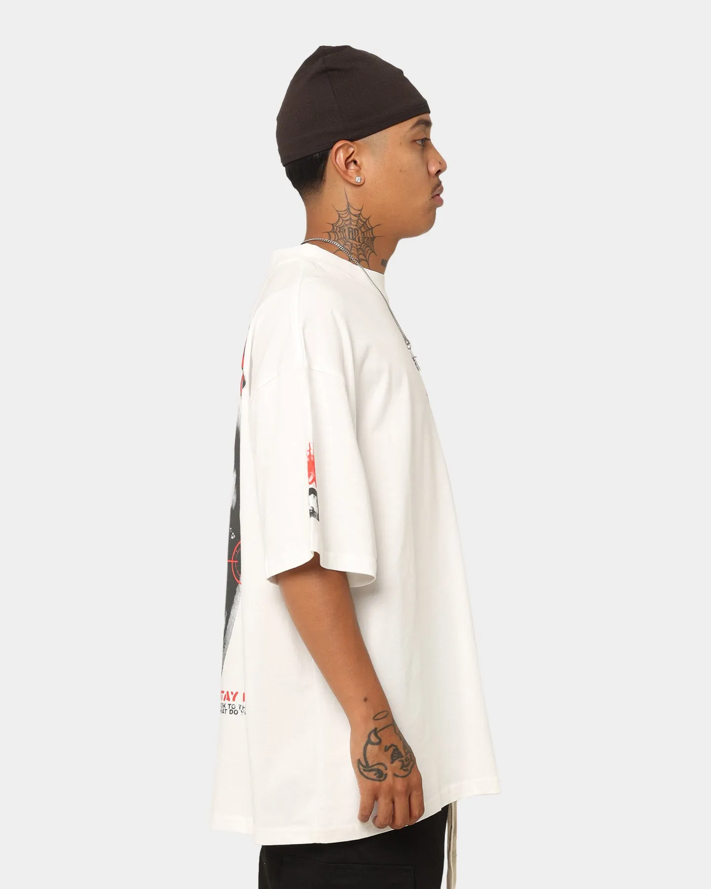 Loiter Firestarter Vintage T-Shirt Off White