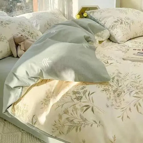 Luxury Gradient Blue Bedding Set