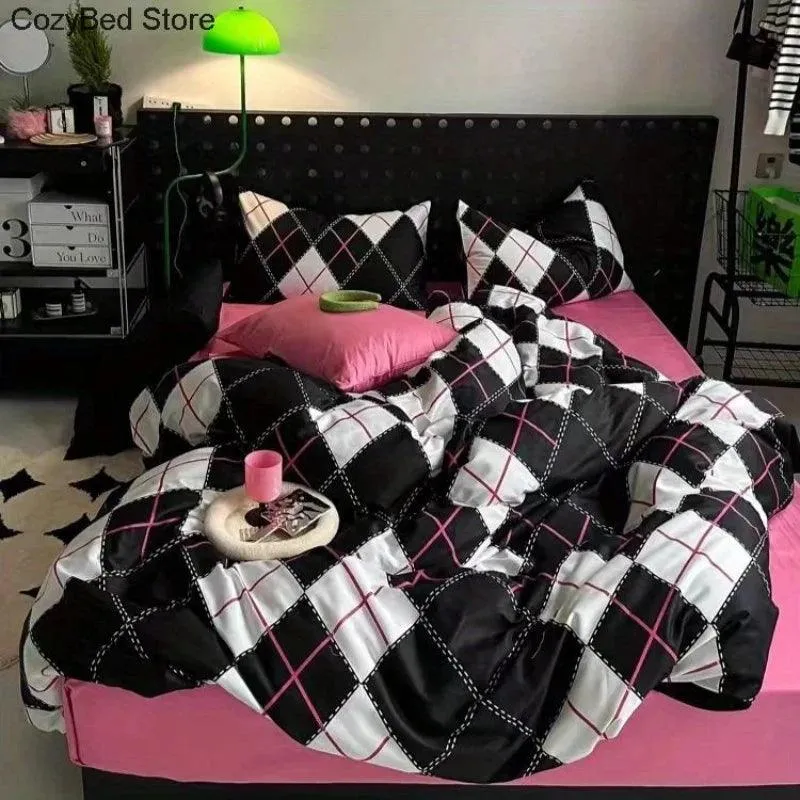 Luxury Gradient Blue Bedding Set