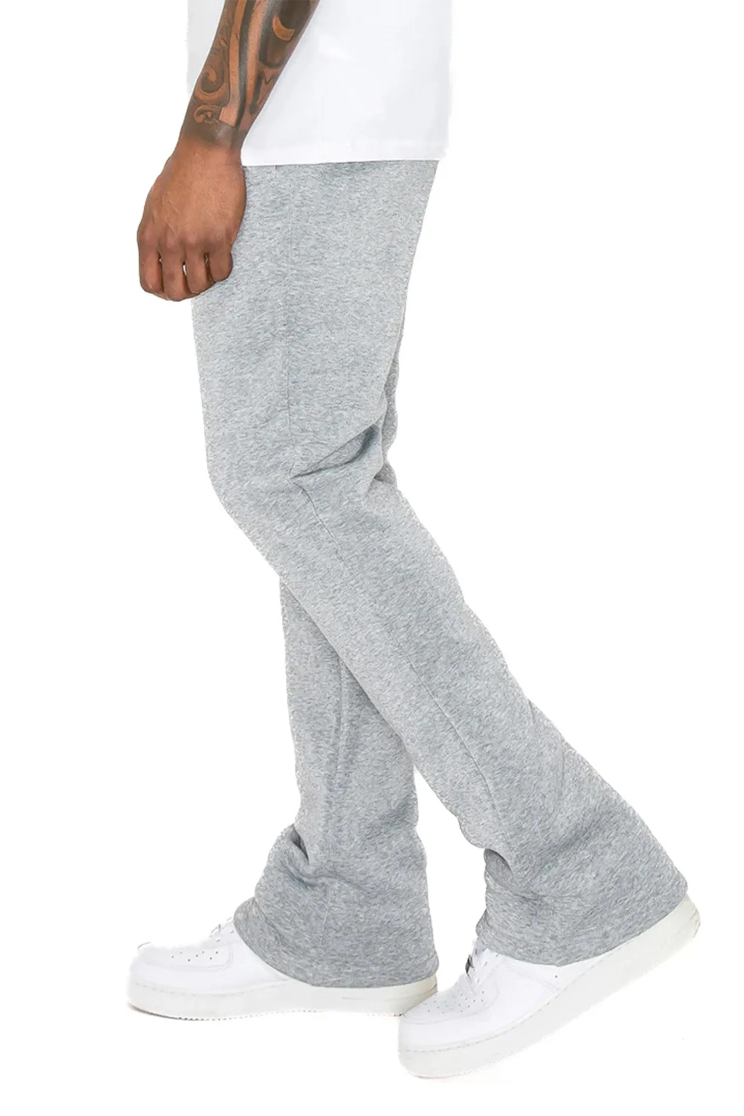 Men's Essential Premium Flared Fleece Sweat Pants