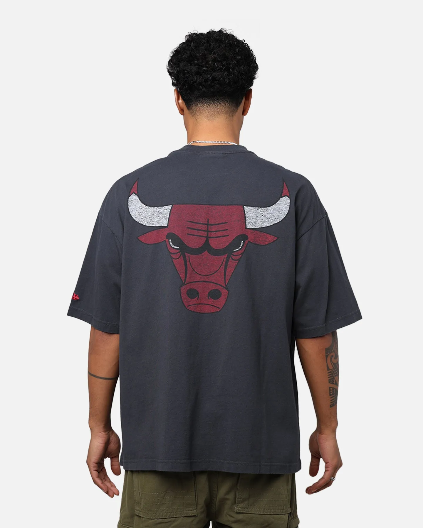 New Era Chicago Bulls Oversized T-Shirt Black