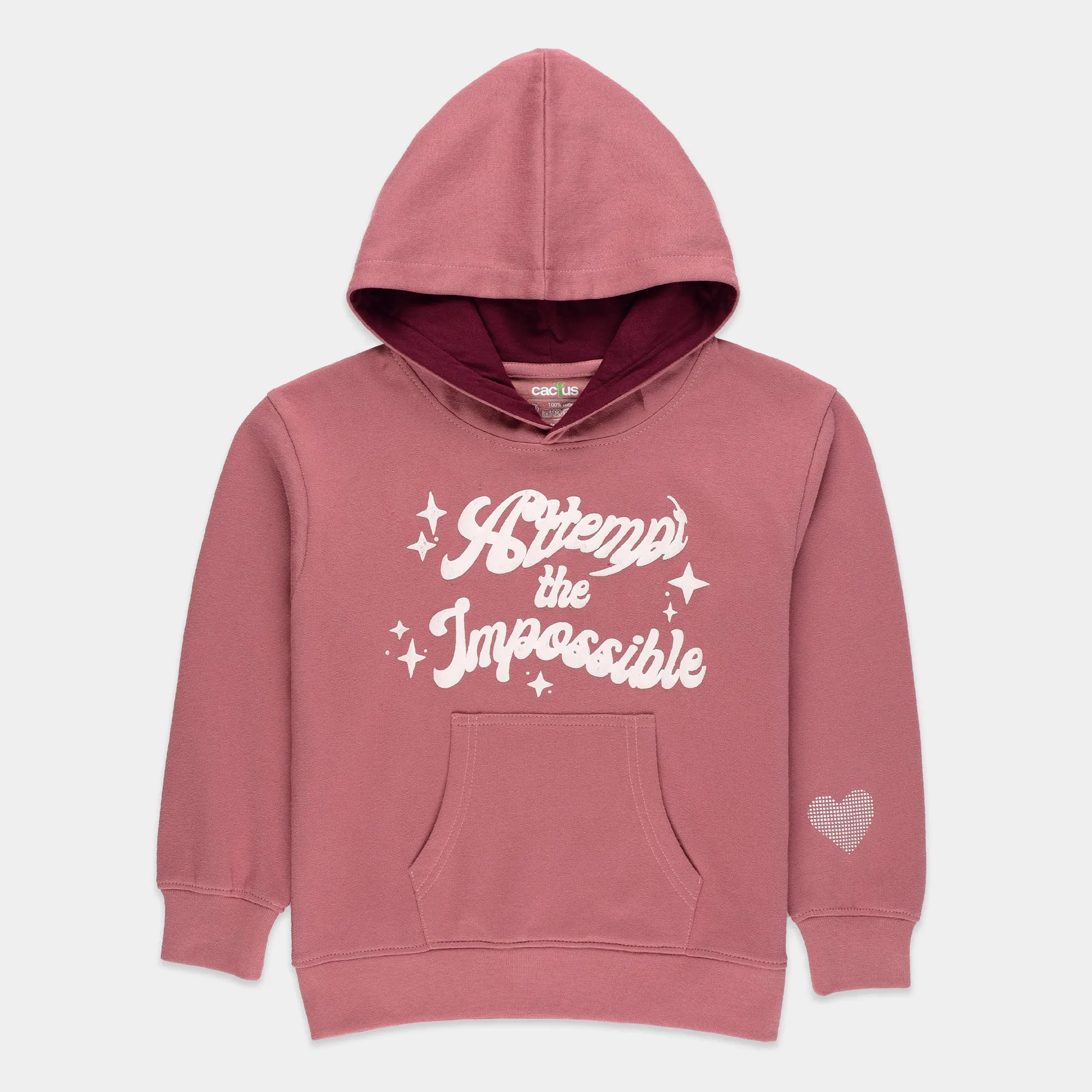 Pink Hoodie CO-ORD Set (3-14y)