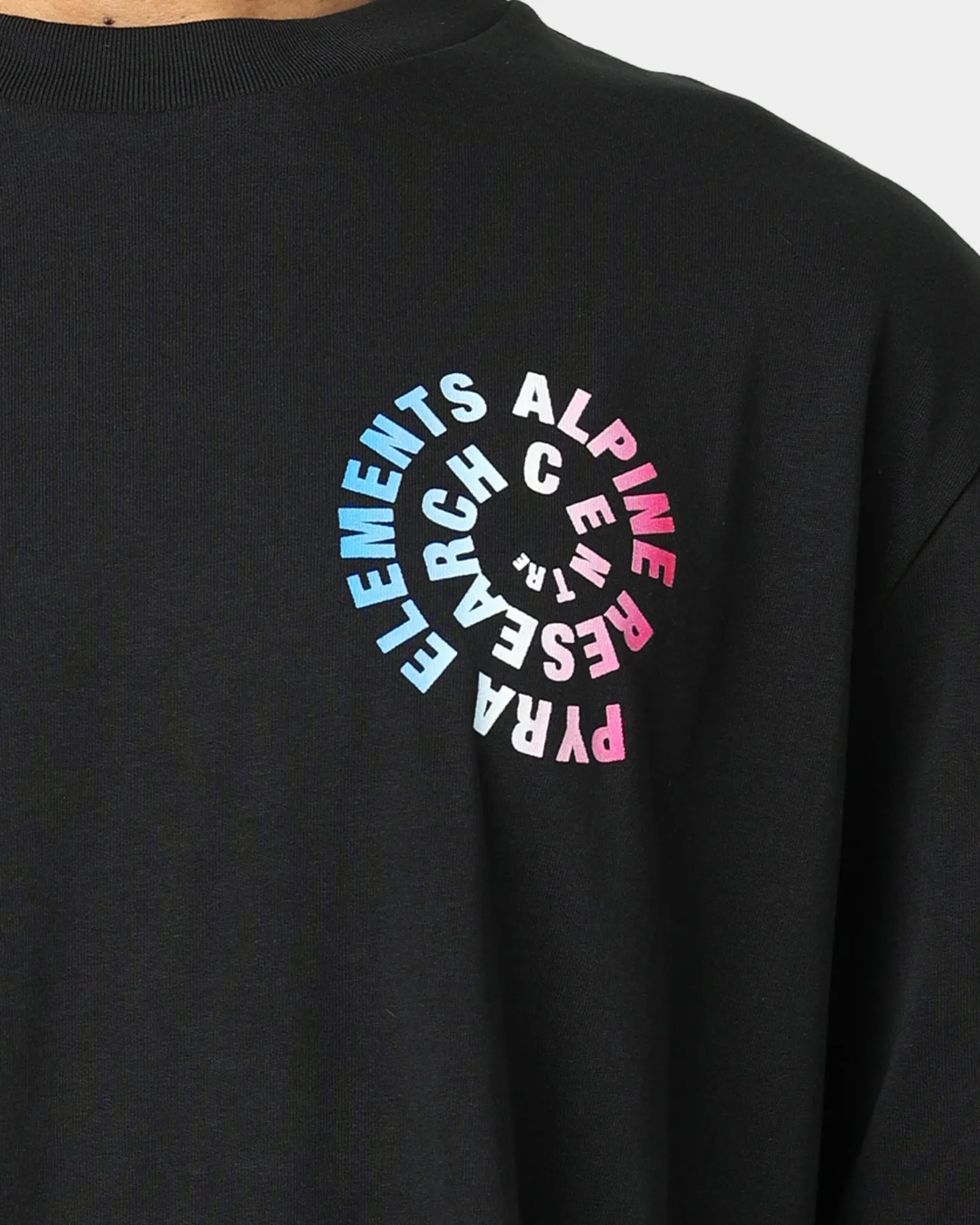 Pyra Spin Out Long Sleeve T-Shirt Black/Multi-Coloured