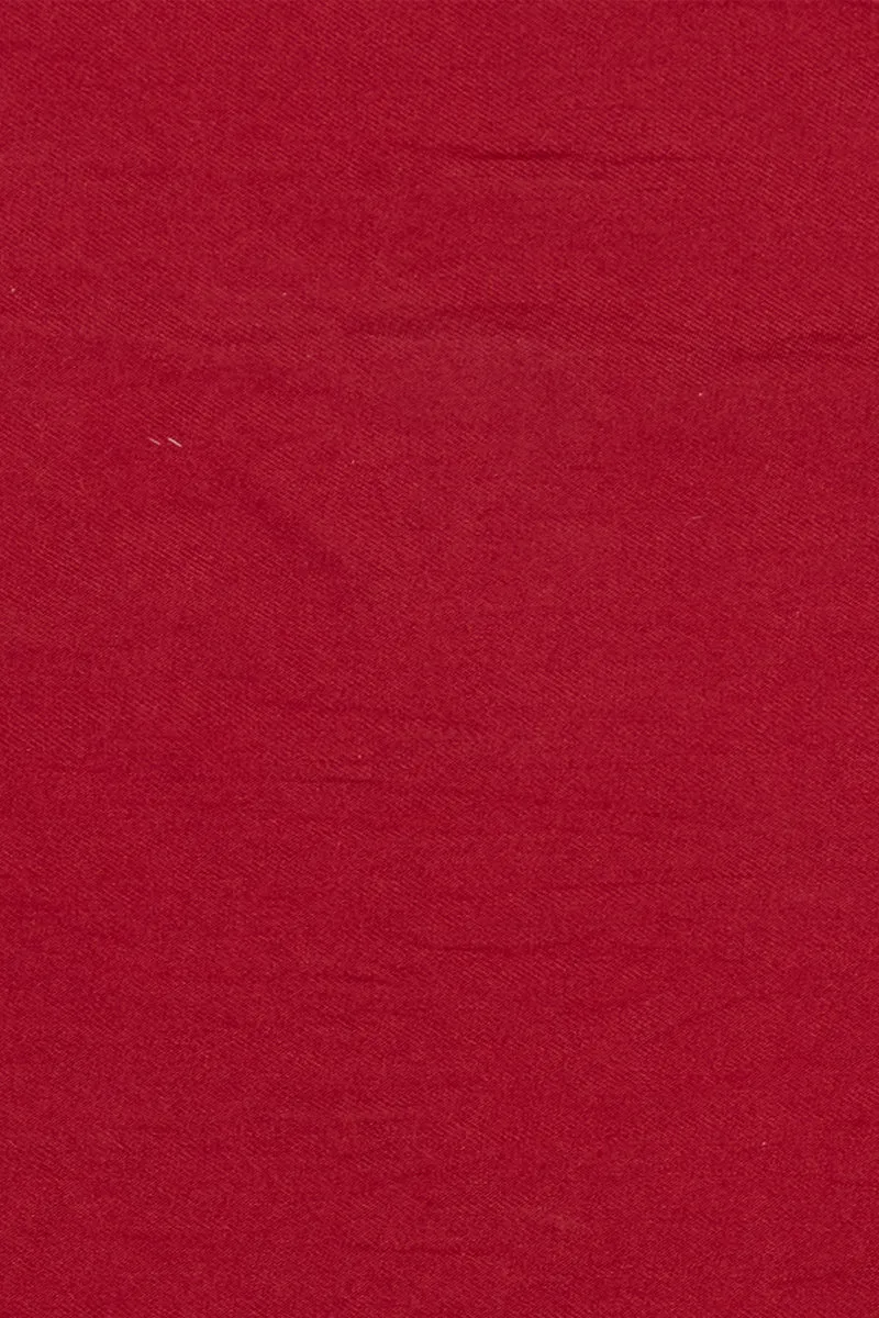 Red and Navy Reversible Pocket Square