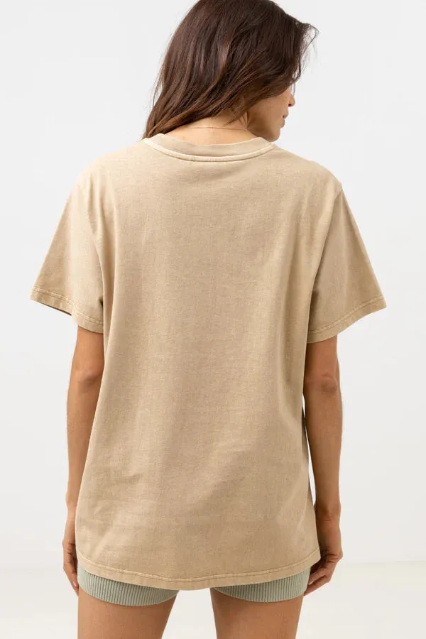 RHYTHM Women's Isle Boyfriend T-Shirt Incense