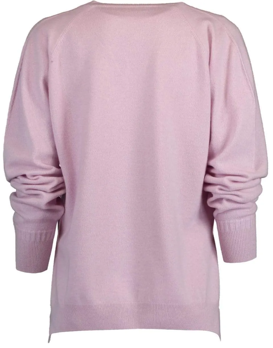 Split Side Pullover Sweater