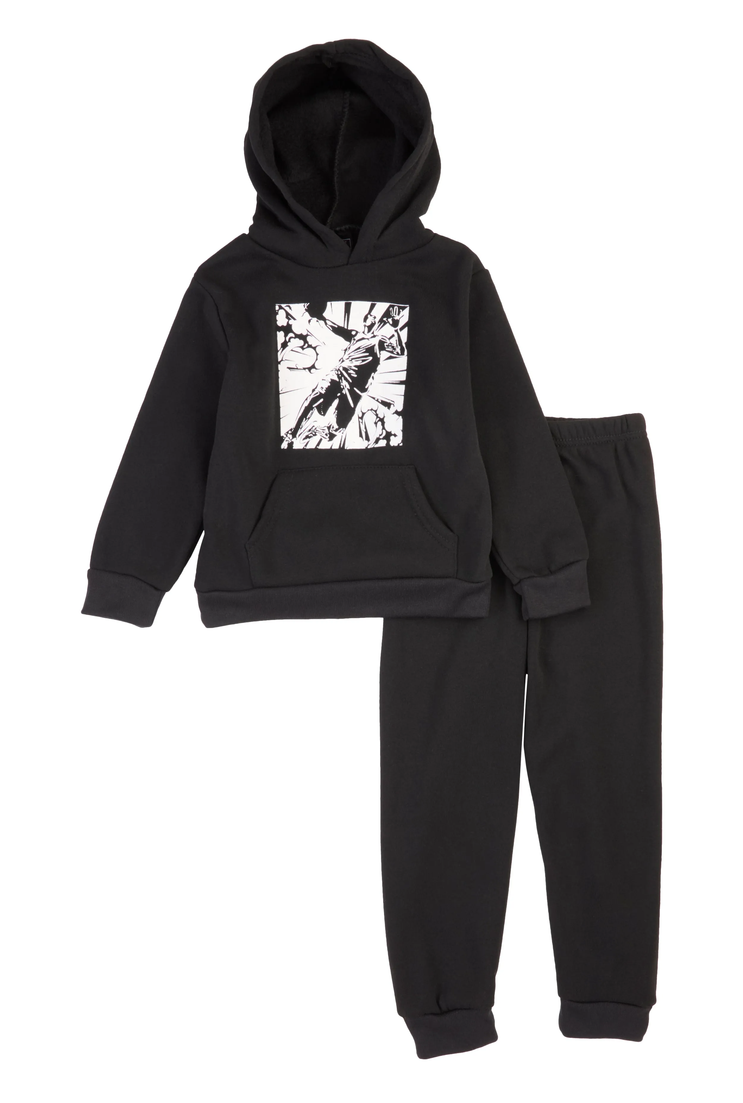 Toddler Boys Basketball Graphic Hoodie and Sweatpants
