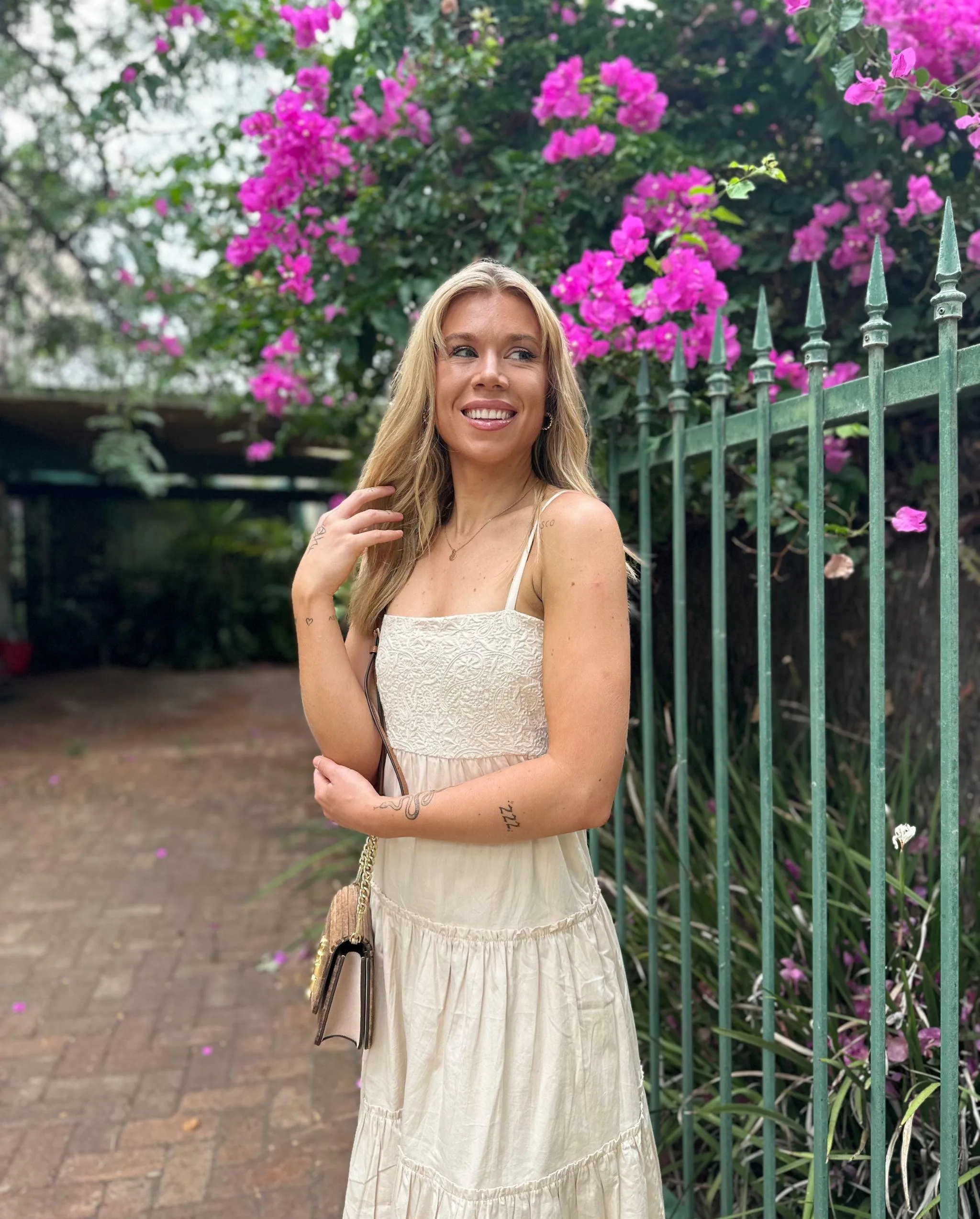 Zaafira Tiered Midi Dress